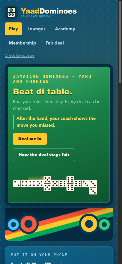 Yaad Dominoes